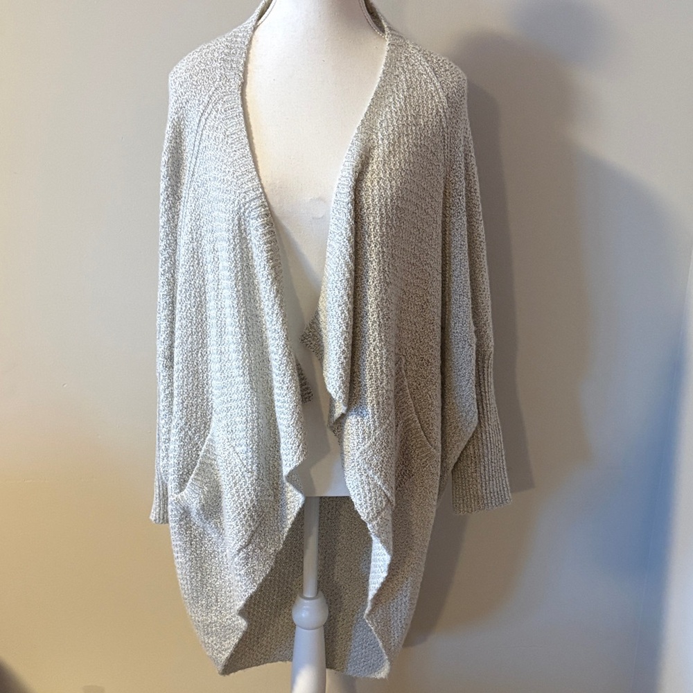 Nene Leakes Wool Blend Oversized Soft Open-Front Cardigan Sweater. Size M/L